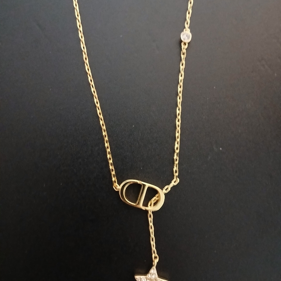 Christian Dior CD Star Necklace - Picture 2 of 4